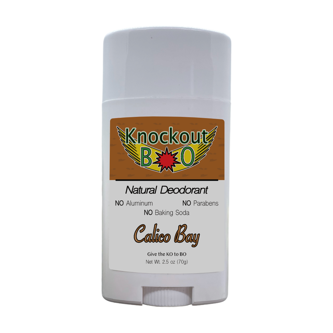 Calico Bay - Natural Deodorant – Tobacco & Rum | Aluminum-Free, Plant-Based Odor Protection (2.5 oz)