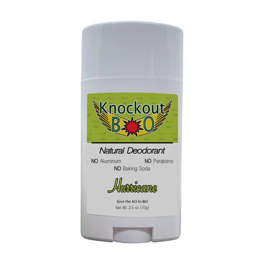 Hurricane - Natural Deodorant – Lime & Bergamot | Aluminum-Free, Plant-Based Odor Protection (2.5 oz)