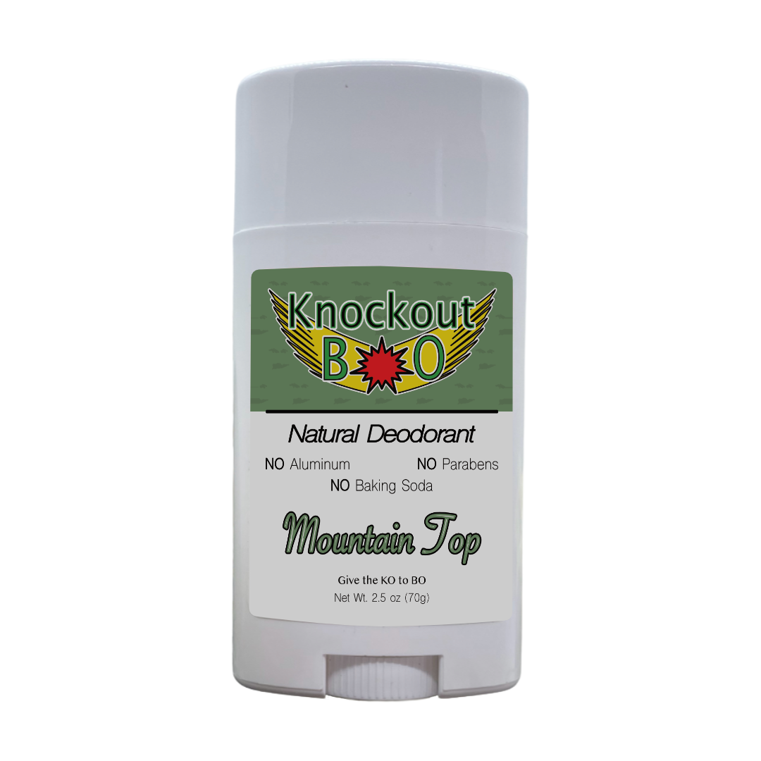 Mountain Top - Natural Deodorant – Cedar, Cypress, Juniper Berry, & Rosemary | Aluminum-Free, Plant-Based Odor Protection (2.5 oz)