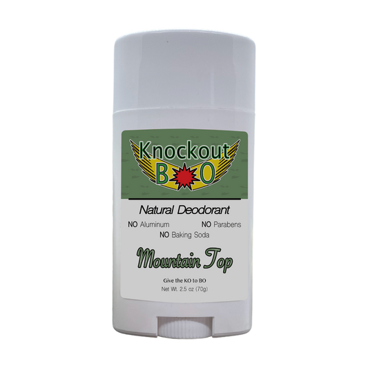 Mountain Top - Natural Deodorant – Cedar, Cypress, Juniper Berry, & Rosemary | Aluminum-Free, Plant-Based Odor Protection (2.5 oz)