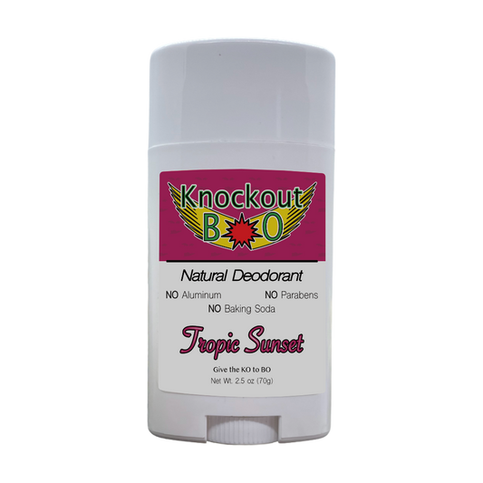 Tropic Sunset - Natural Deodorant – Lemongrass & Lavender | Aluminum-Free, Plant-Based Odor Protection (2.5 oz)