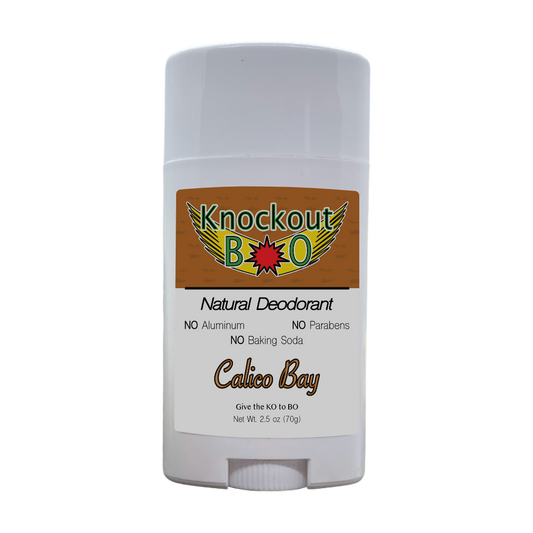 Calico Bay - Natural Deodorant – Tobacco & Rum | Aluminum-Free, Plant-Based Odor Protection (2.5 oz)