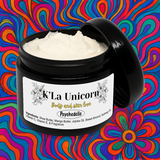 Psychedelic Whipped Shea Butter – Mulberry Size: 8 oz | Made with natural ingredients